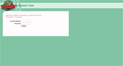 Desktop Screenshot of customer.healthydietdelivery.com